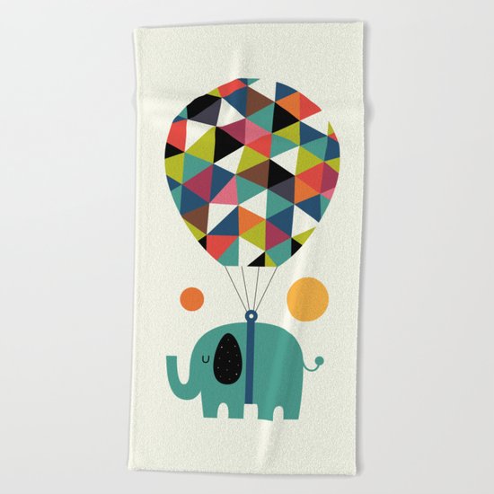 Fly High And Dream Big Beach Towel