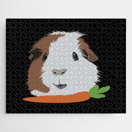 Guinea Pig with a Carrot Jigsaw Puzzle