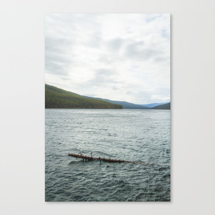 Bowman Lake  Canvas Print