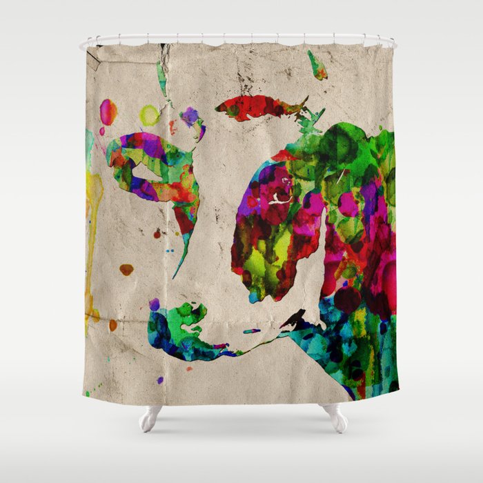 Watercolor Rainbow Cow Color Painting Poster Print by Robert Erod ...