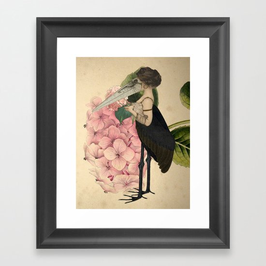 HORTENSIA Framed Art Print