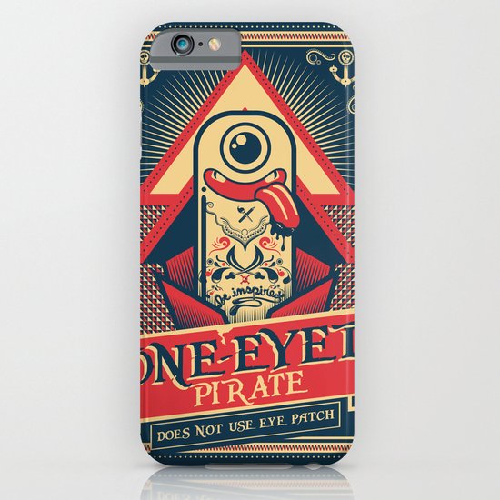 One-eyed Pirate iPhone & iPod Case