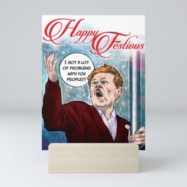 Festivus Holiday Card Mini Art Print
