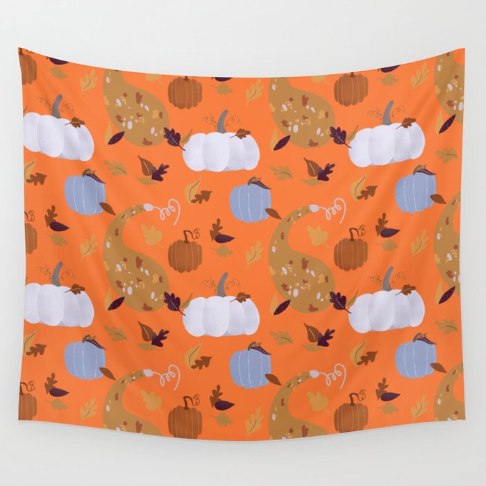 Orange you Gourd? Wall Tapestry