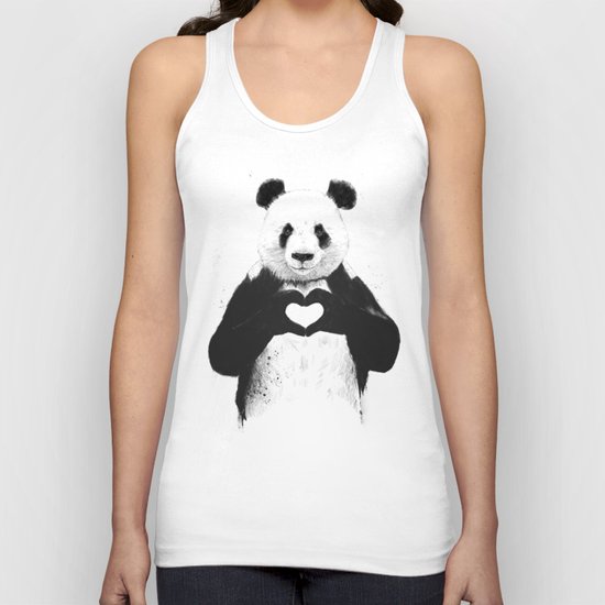 All you need is love Unisex Tank Top