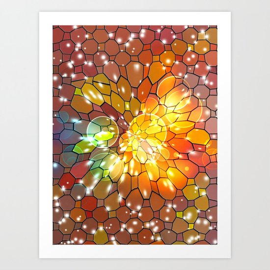 Big Dreams Colors by Nico Bielow Art Print