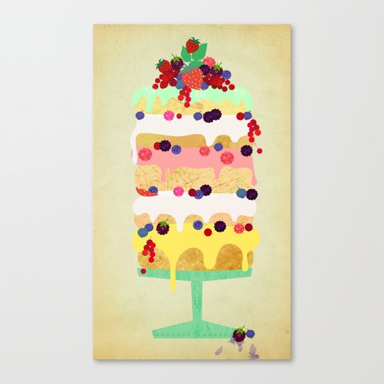 Fairy Cake Canvas Print