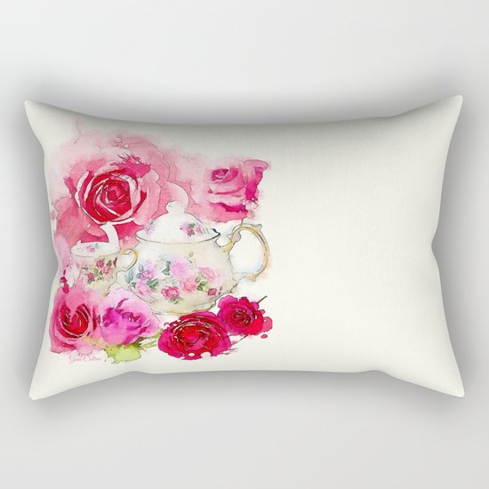 Tea 2 Rectangular Pillow