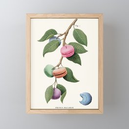 Macaron Plant Framed Mini Art Print