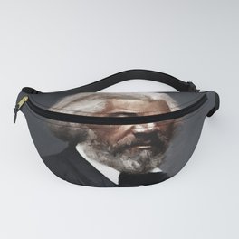 Frederick Douglass, African American Civil Rights Pioneer portrait painting Fanny Pack