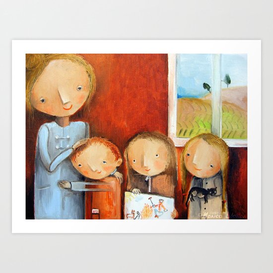 From The Heart Art Print