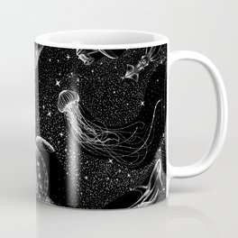 Cosmic Ocean (Black Version) Coffee Mug