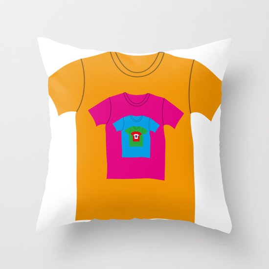 Infinite T-shirt Throw Pillow
