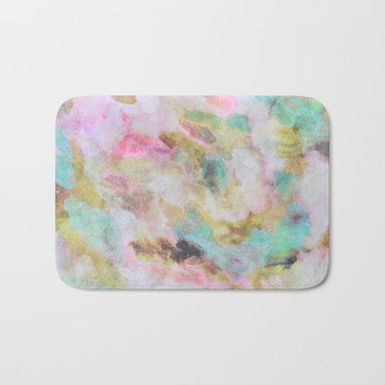 Abstract Clouds Bath Mat