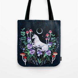 Unicorn Garden Tote Bag