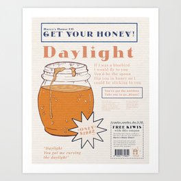 Daylight Art Print Daylight Art Print