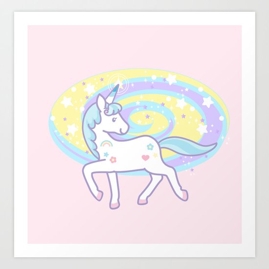 unique corn Art Print