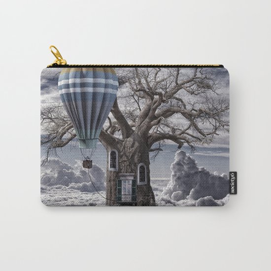 Home tree up in the clouds Carry-All Pouch