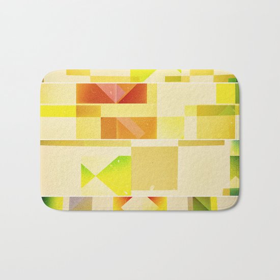 Deep Nature's Forlorn Cubic Dream Bath Mat