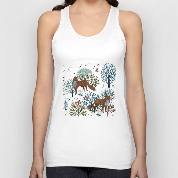 Forest Foxes Tank Top