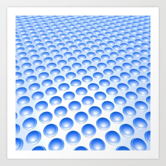 Divots Art Print