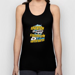 Equitation is important Unisex Tank Top