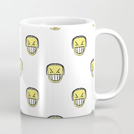 Angry Emoji Graphic Pattern Coffee Mug