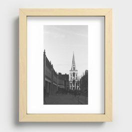 Hackney Church Recessed Framed Print
