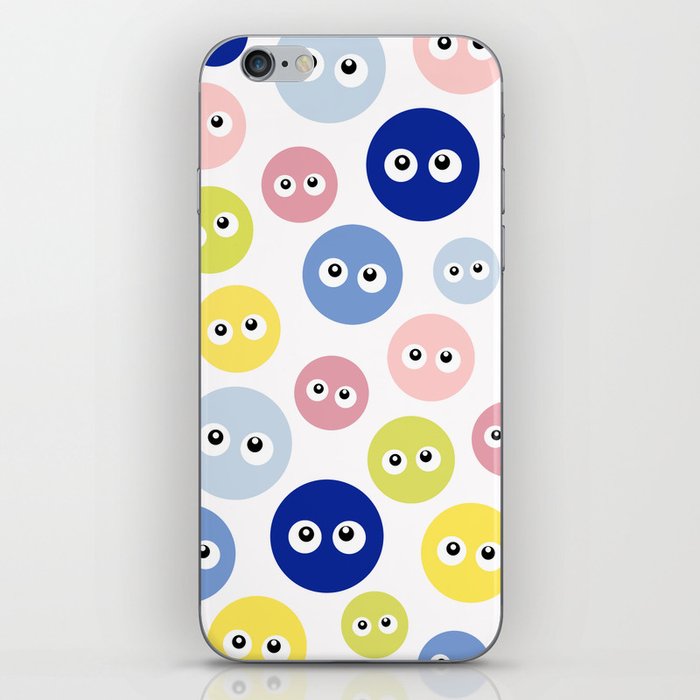 Blobs with eyes iPhone Skin