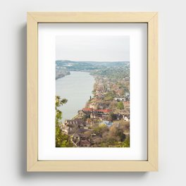 mount bonnell Recessed Framed Print