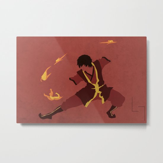Zuko Metal Print
