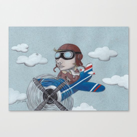 aviator Canvas Print