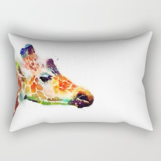 The Graceful - Giraffe Rectangular Pillow