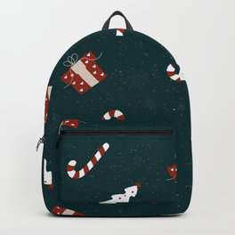 Merry Christmas-Colored graphic vector seamless pattern Backpack
