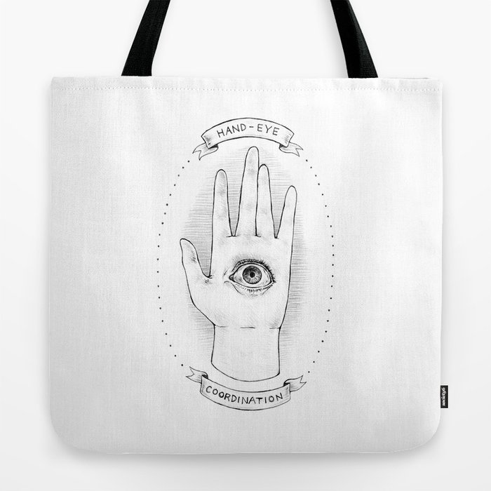 Hand-Eye Coordination Tote Bag
