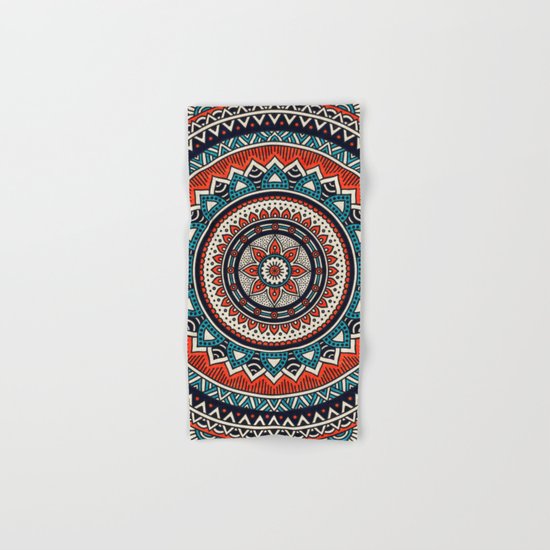 Hippie Mandala 8 Hand & Bath Towel