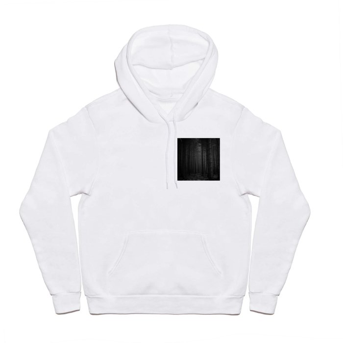 The Dense & Foggy Forest (Black and White) Hoody