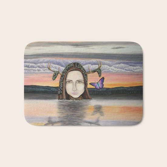 L'amour qui cherche la femme Bath Mat