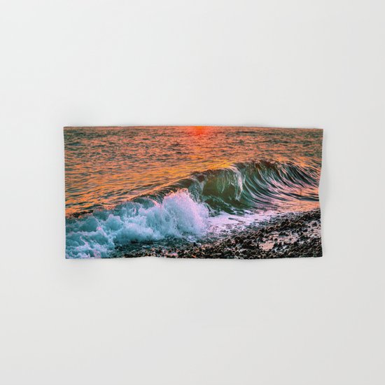 Sunset splash Hand & Bath Towel