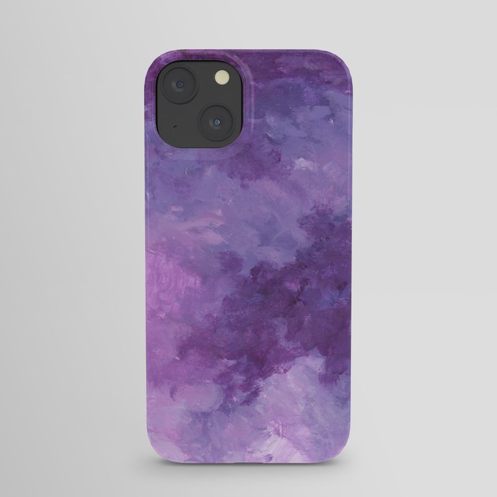 Violet Abstract iPhone Case