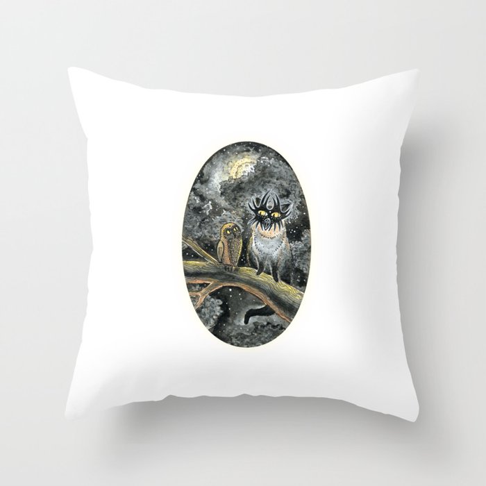 Mask / You are not alone Throw Pillow