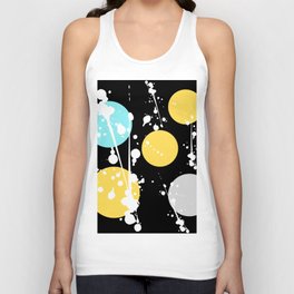 Abstractionism. Circles and Paint. Unisex Tank Top