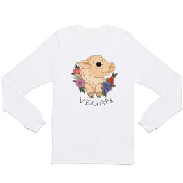 Vegan Piggy Long Sleeve T-shirt