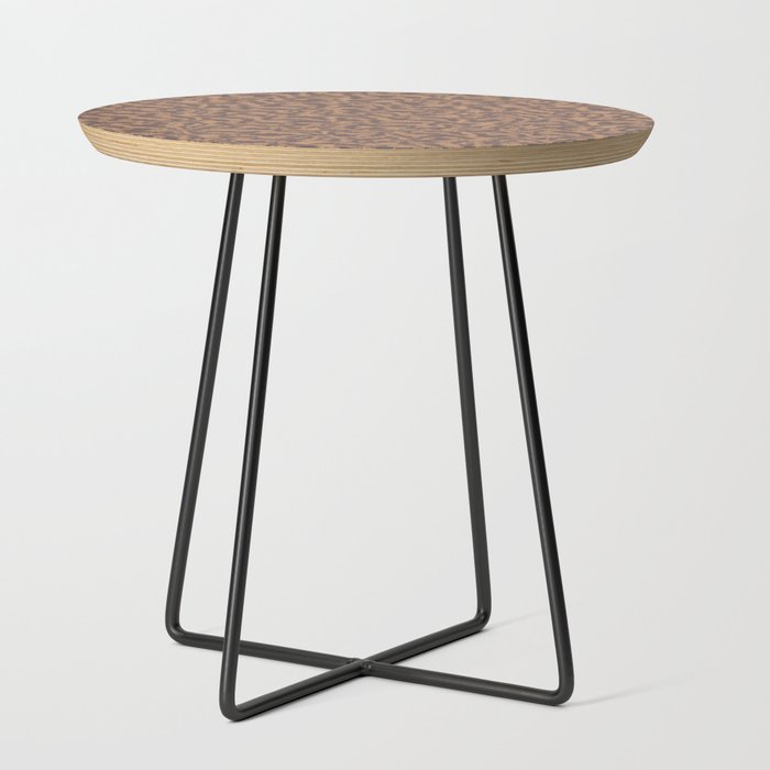 The brown pattern Side Table
