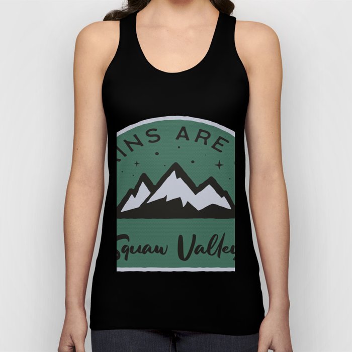 Squaw Valley Mountains are Calling Tank Top