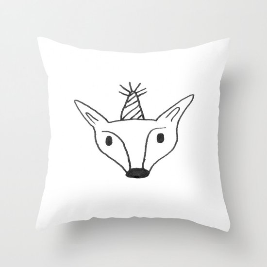 Party Animal Throw Pillow