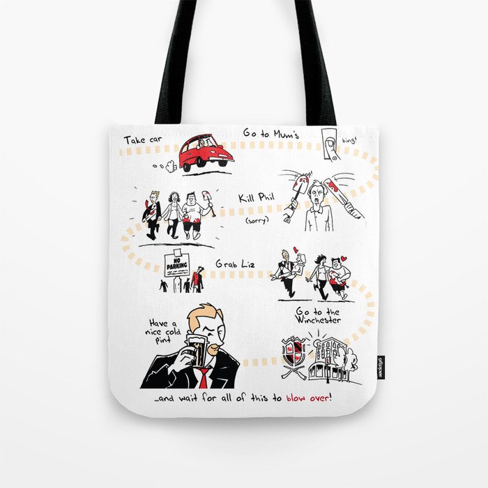 Shaun of the Dead Tote Bag