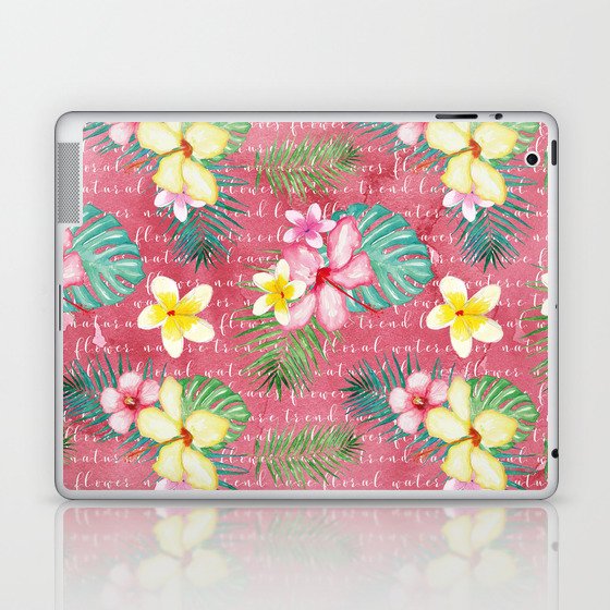 Summer flowers #1 Laptop & iPad Skin