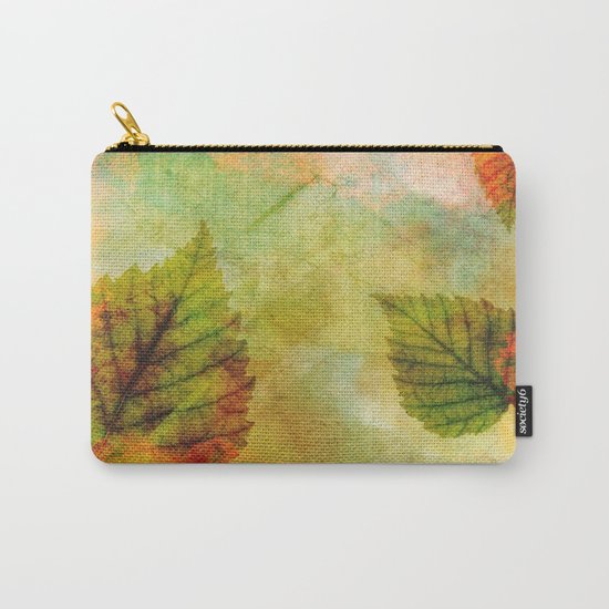 Colourful Leaves Carry-All Pouch