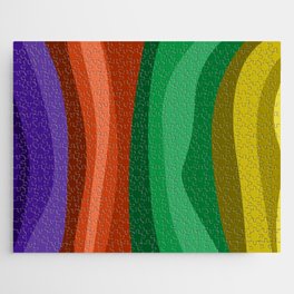 Colorful Curves Jigsaw Puzzle